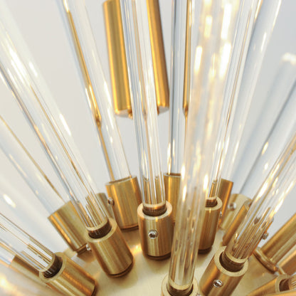 Polaris Flush Mount Ceiling Light in Detail.