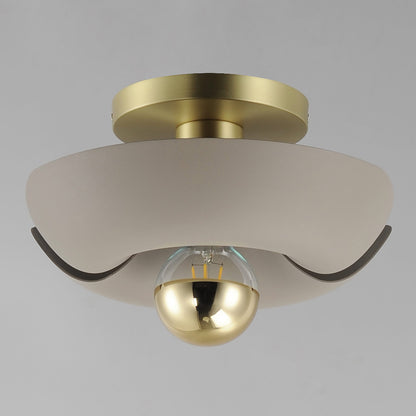 Poppy Flush Mount Ceiling Light in Detail.
