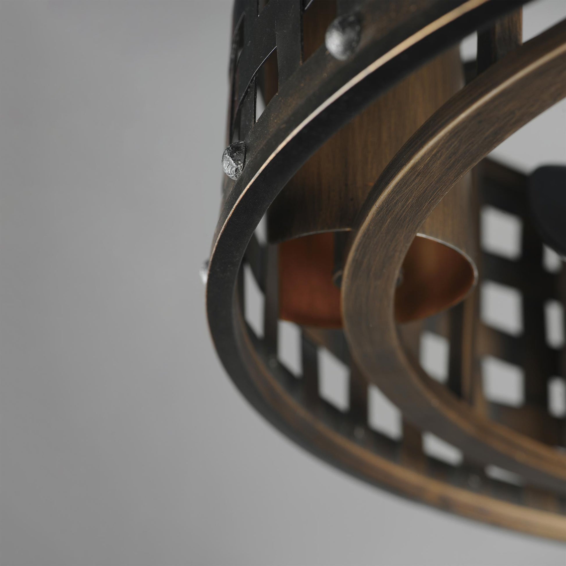 Portcullis Ceiling Fan in Detail.