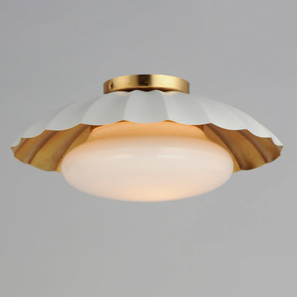 Primrose Flush Mount Ceiling Light in Detail.