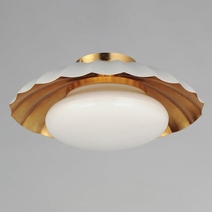 Primrose Flush Mount Ceiling Light in Detail.