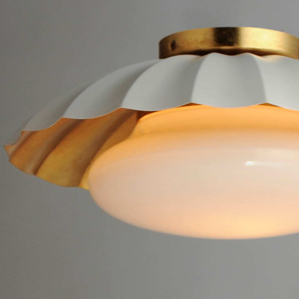 Primrose Flush Mount Ceiling Light in Detail.