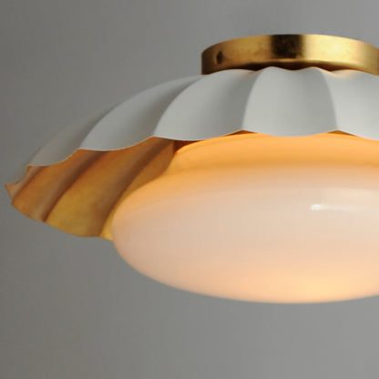 Primrose Flush Mount Ceiling Light in Detail.