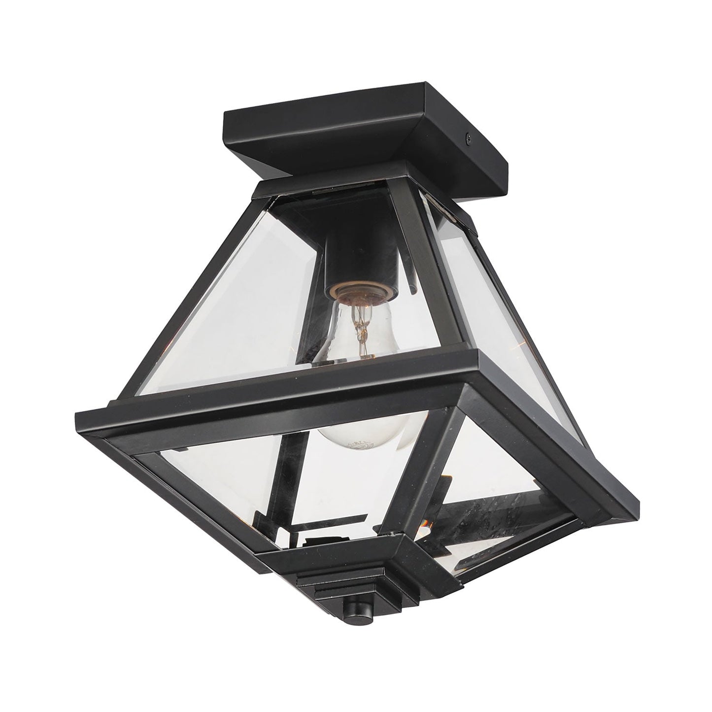 Prism Outdoor Flush Mount Ceiling Light.