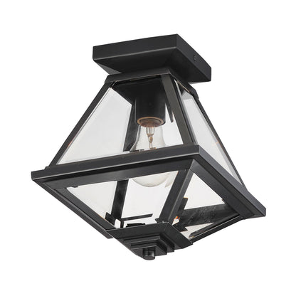 Prism Outdoor Flush Mount Ceiling Light.