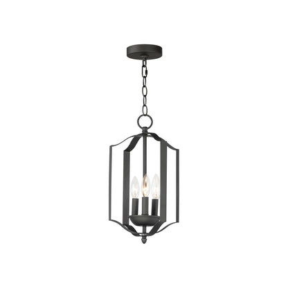 Provident Chandelier in Black (3-Light).