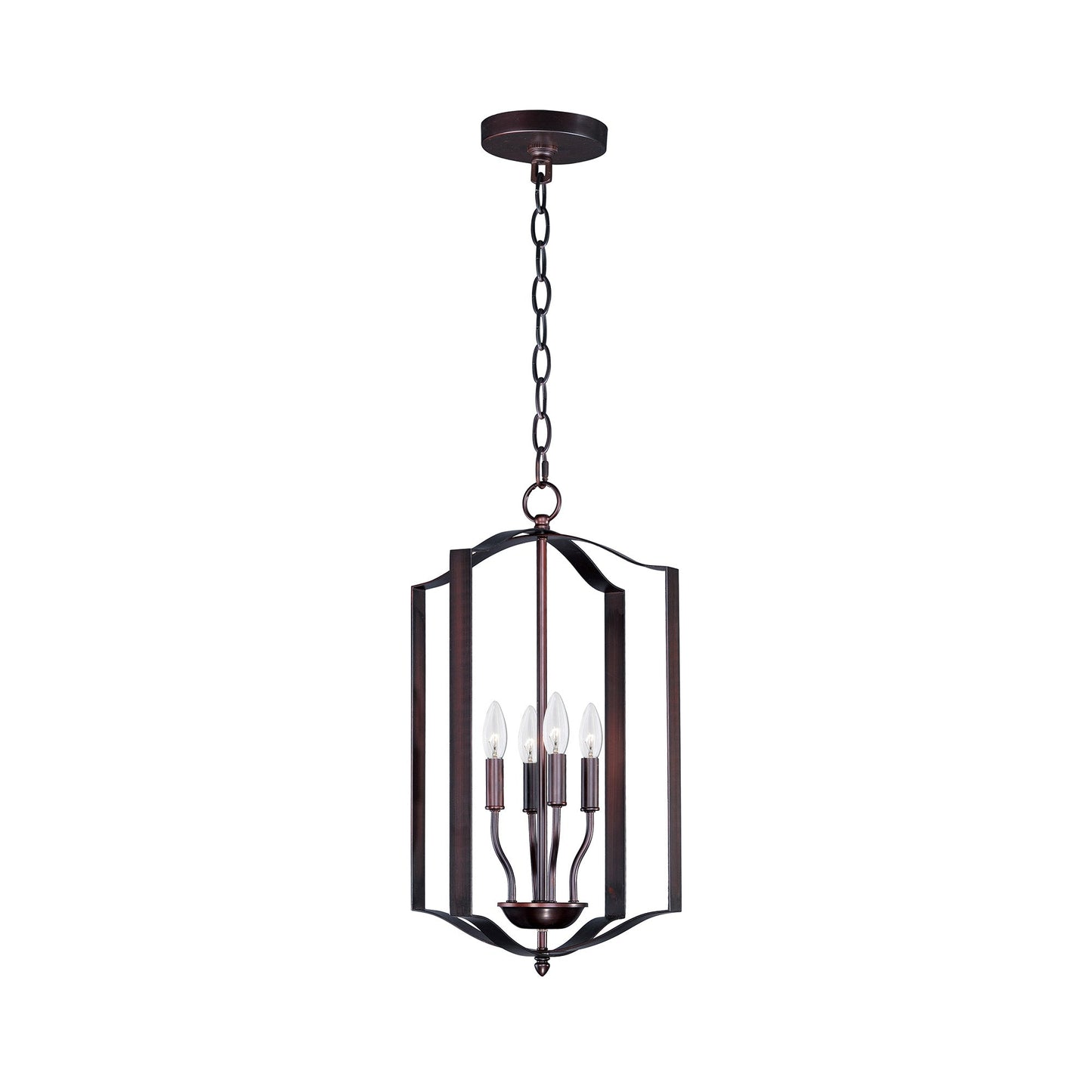 Provident Chandelier in Oil Rubbed Bronze (4-Light).