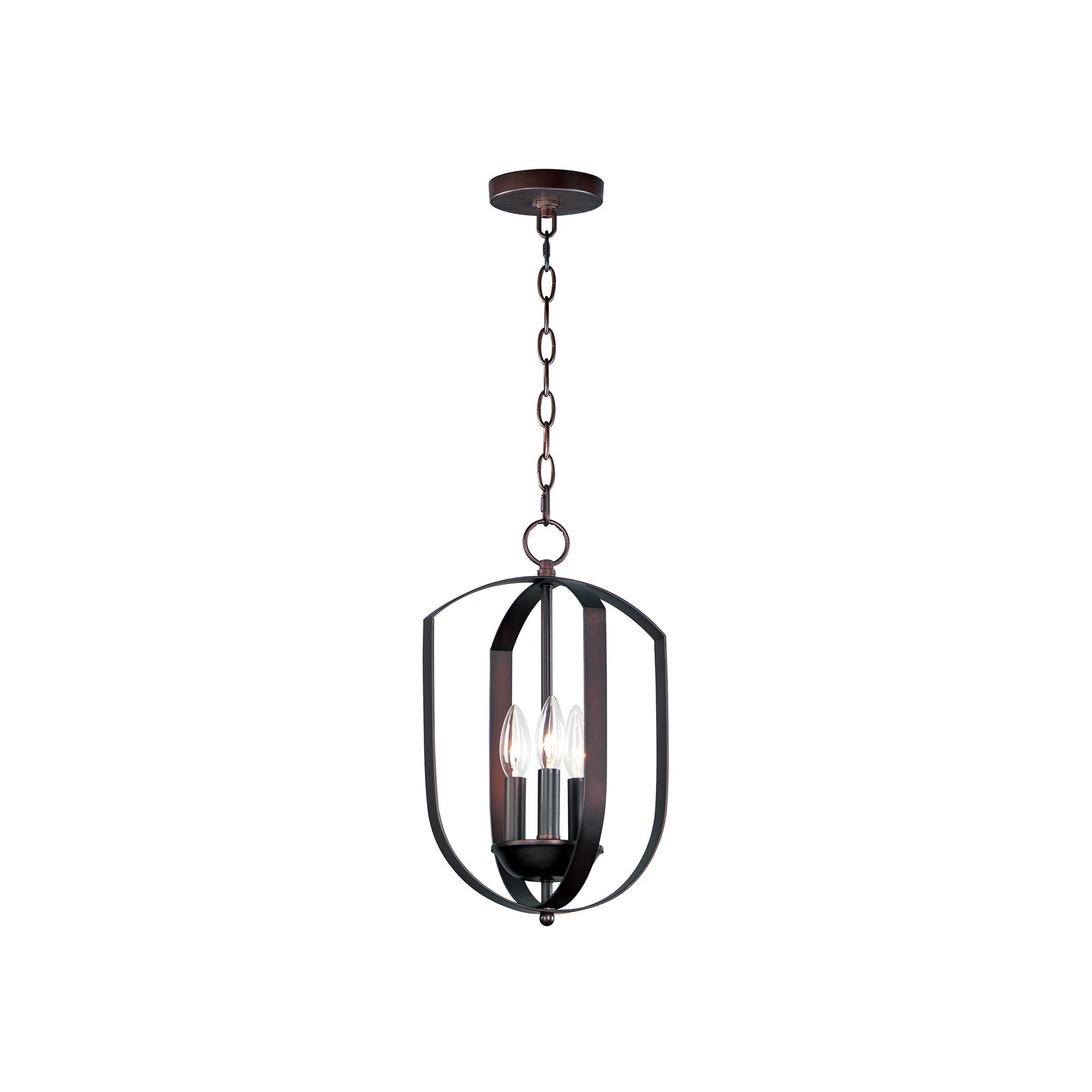 Provident Tier Chandelier in Oil Rubbed Bronze (3-Light).