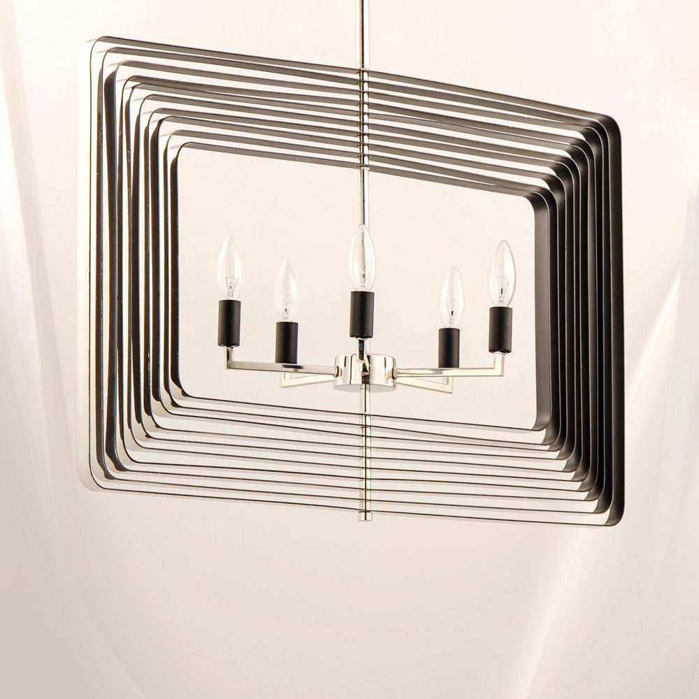 Radial Pendant Light in Detail.