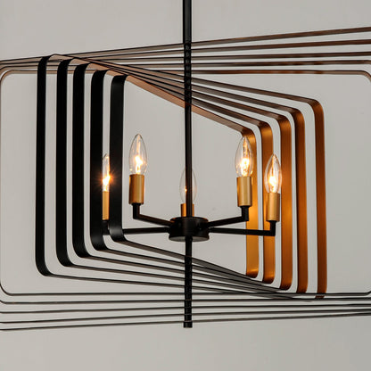 Radial Pendant Light in Detail.