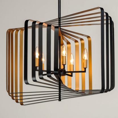 Radial Pendant Light in Detail.