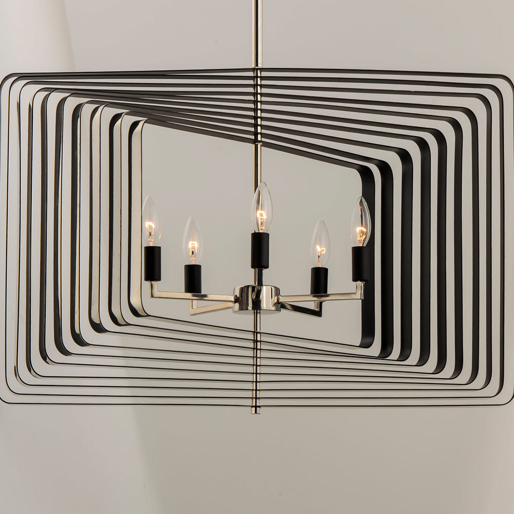 Radial Pendant Light in Detail.