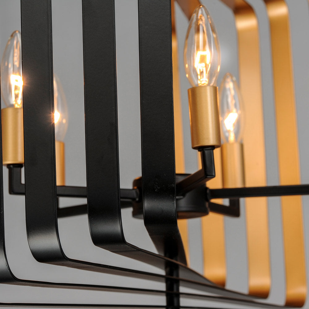 Radial Pendant Light in Detail.