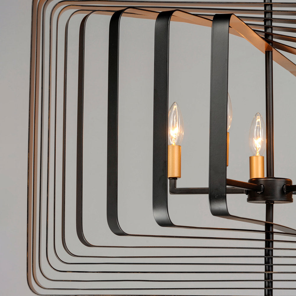 Radial Pendant Light in Detail.