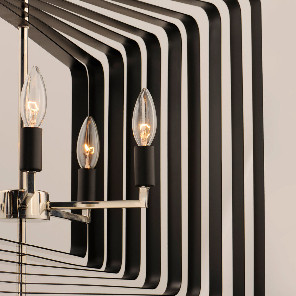 Radial Pendant Light in Detail.