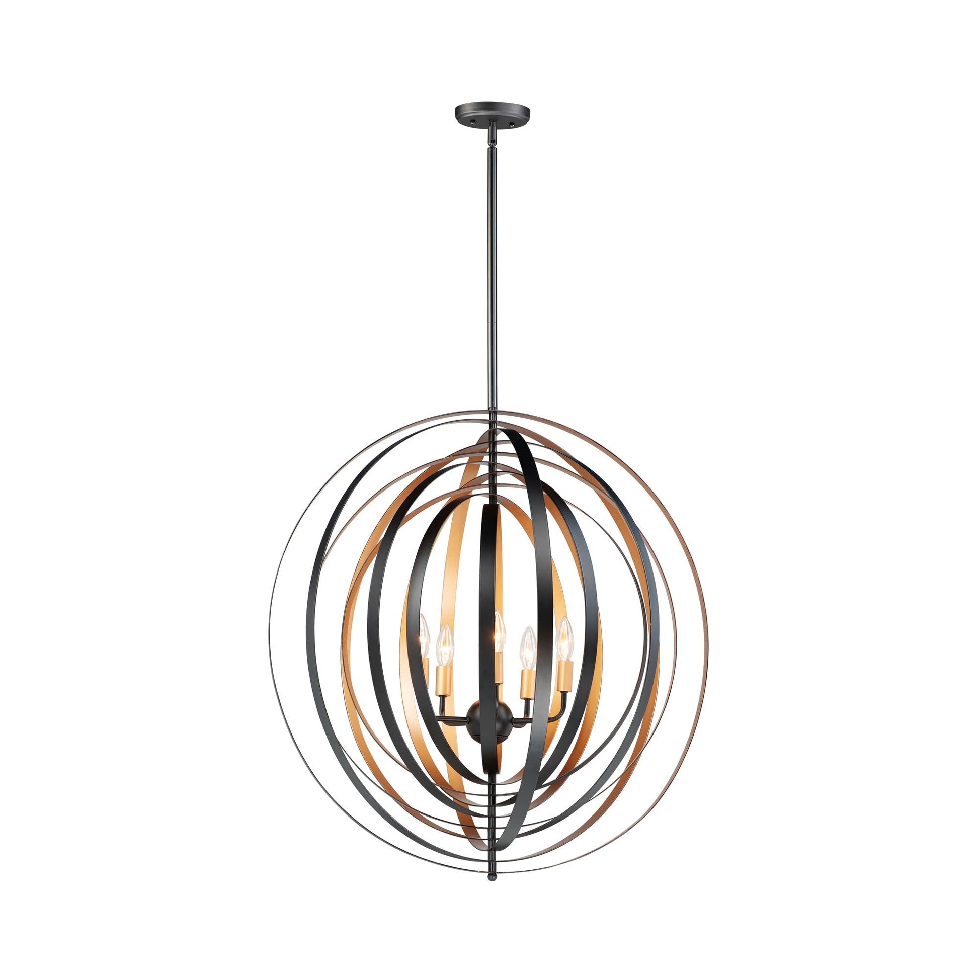 Radial Ring Pendant Light.