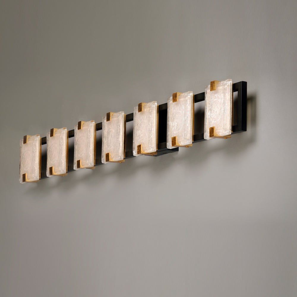 Radiant LED Bath Vanity Light in Detail.