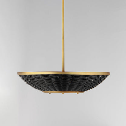 Rattan Pendant Light in Detail.