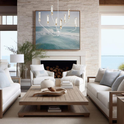 Regent Pendant Light in living room.