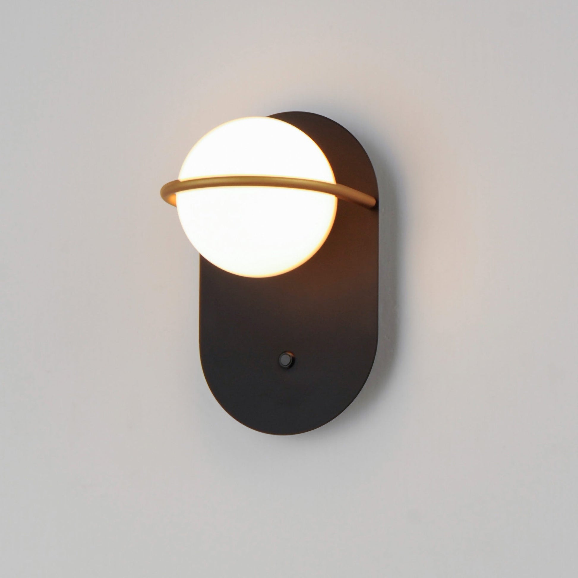 Revolve Globe Wall Light in Detail.