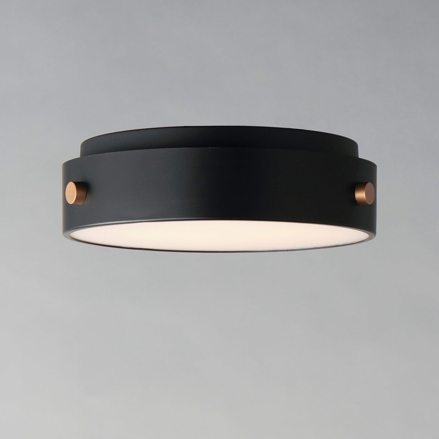 Rivet Outdoor LED Flush Mount Ceiling Light in Detail.