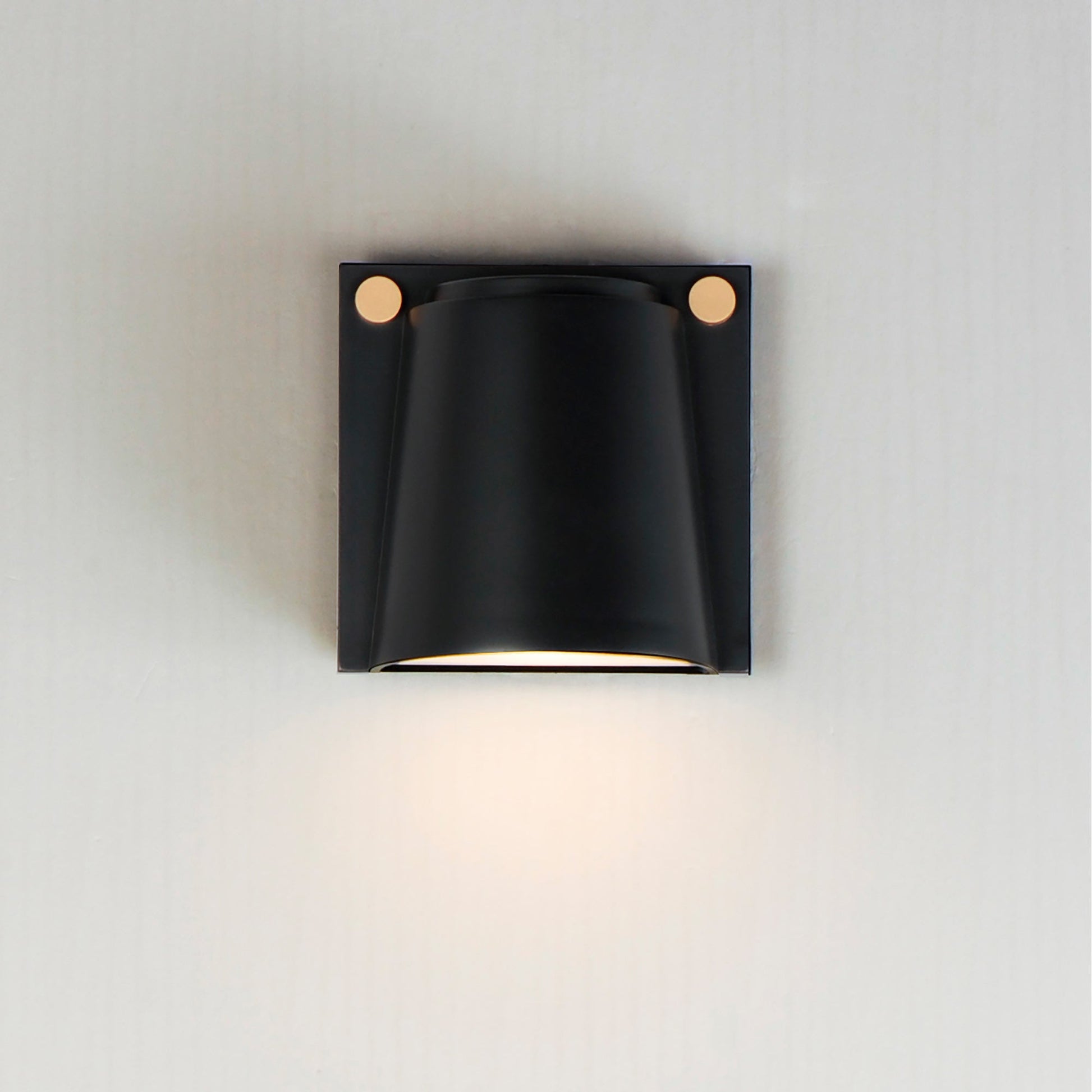 Rivet Outdoor LED Wall Light in Detail.