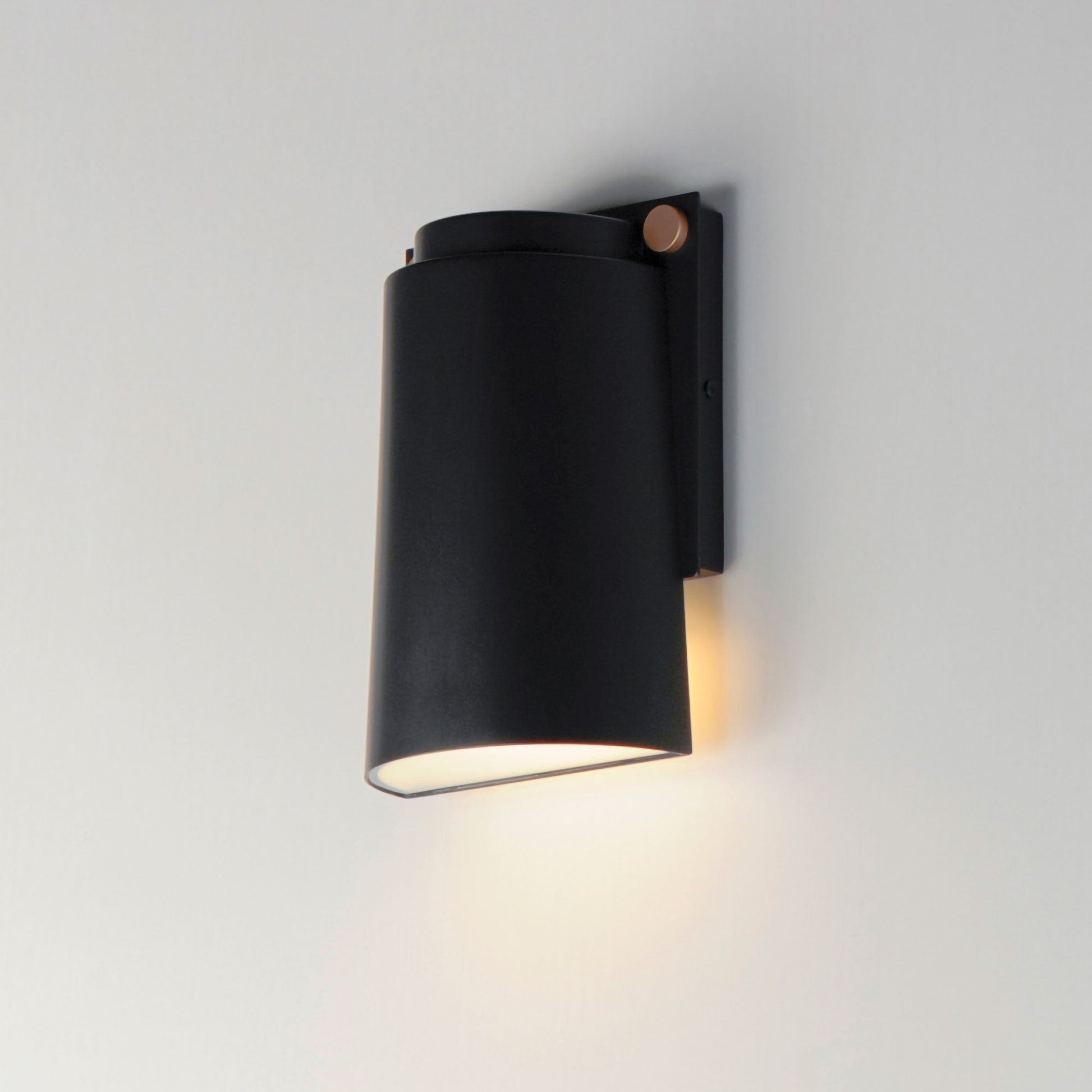 Rivet Outdoor LED Wall Light in Detail.