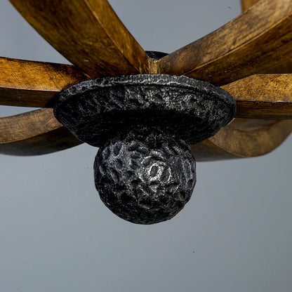 Road House Chandelier in Detail.