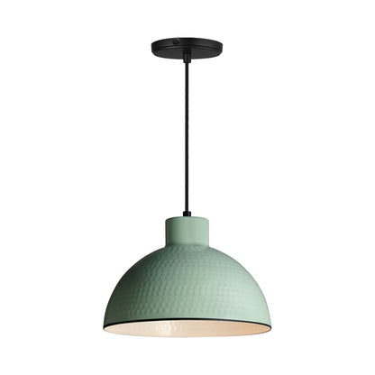 Rockport Pendant Light in Sage Green (12-Inch).