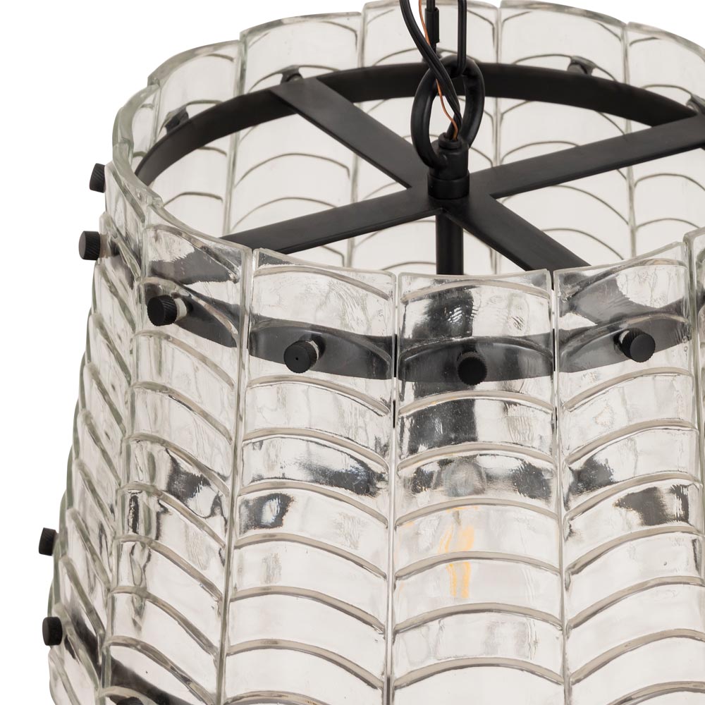 Ruche Pendant Light in Detail.