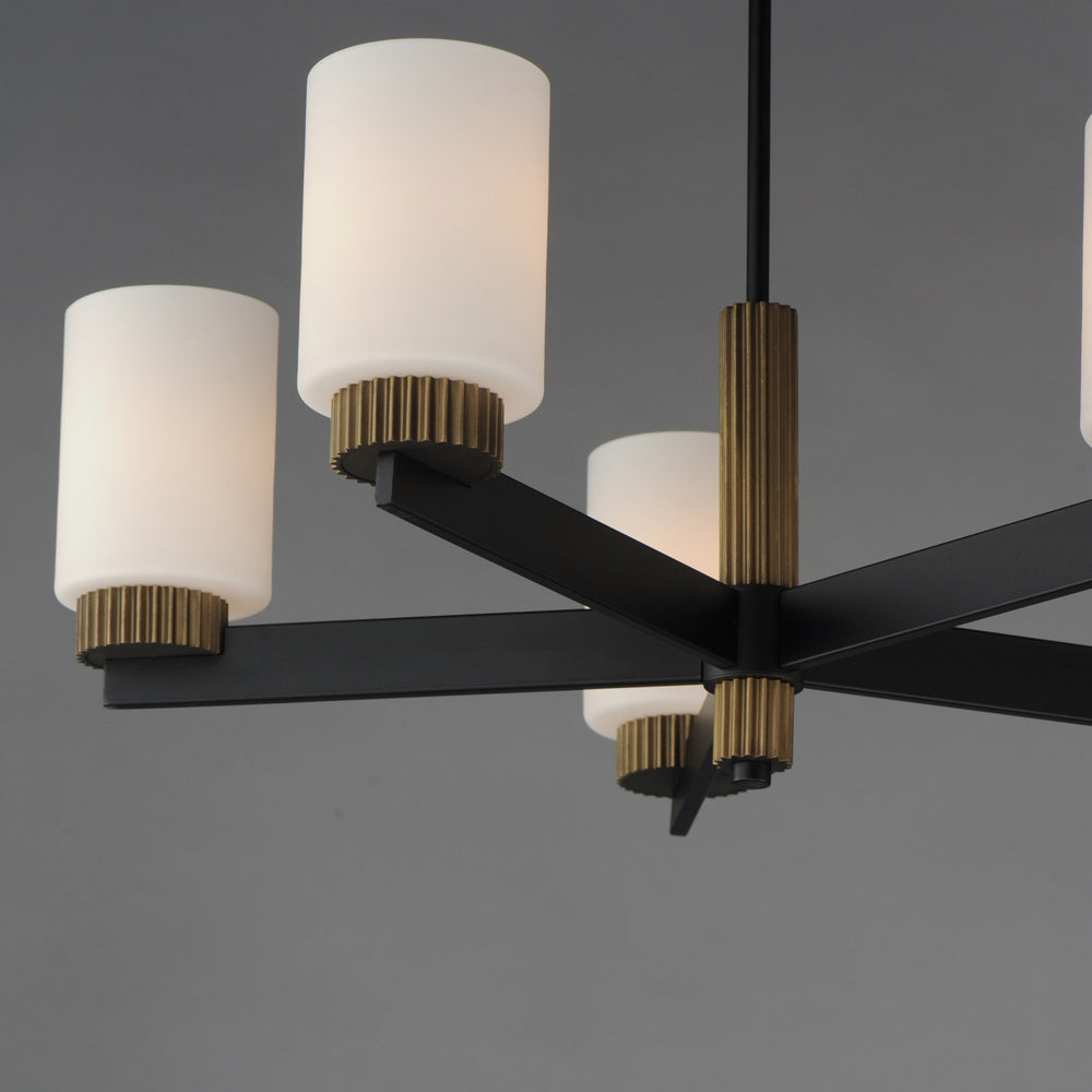 Ruffles Chandelier in Detail.