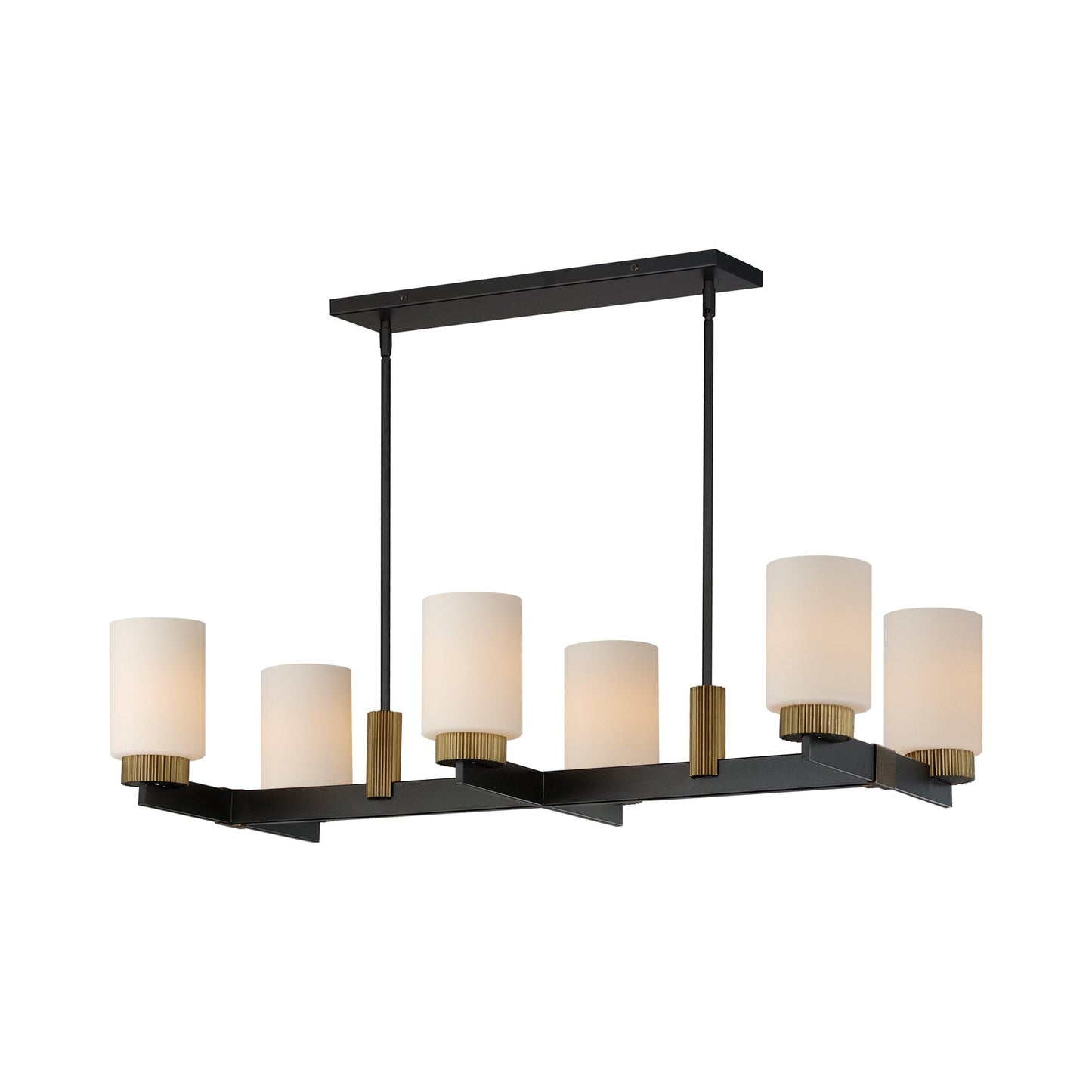 Ruffles Linear Chandelier.