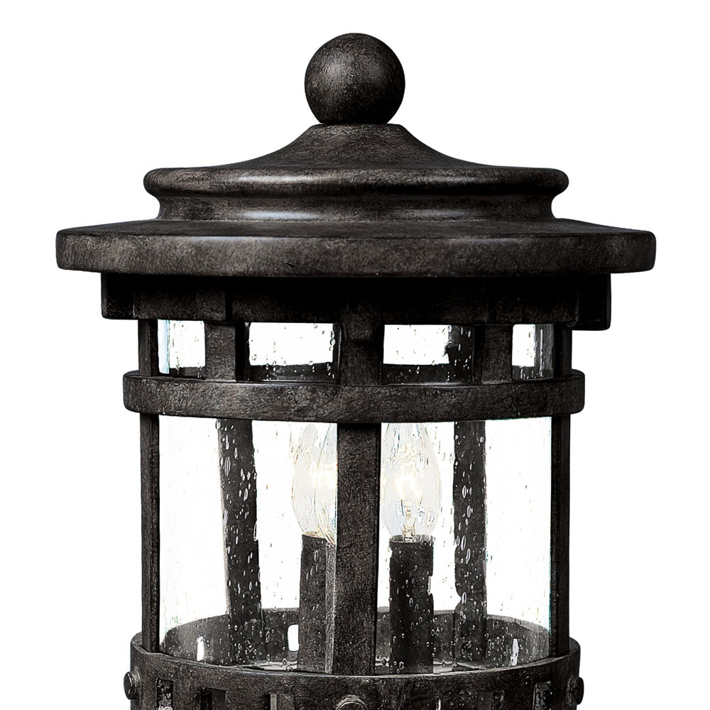 Santa Barbara Outdoor Post Light in Detail.