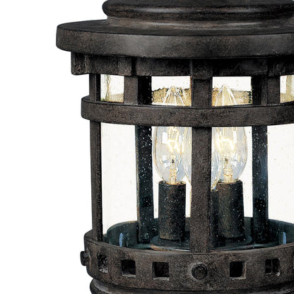 Santa Barbara Outdoor Post Light in Detail.