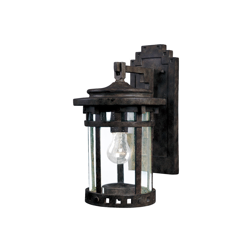 Santa Barbara Outdoor Wall Light (10.25-Inch/Seedy/Die Cast Aluminum).