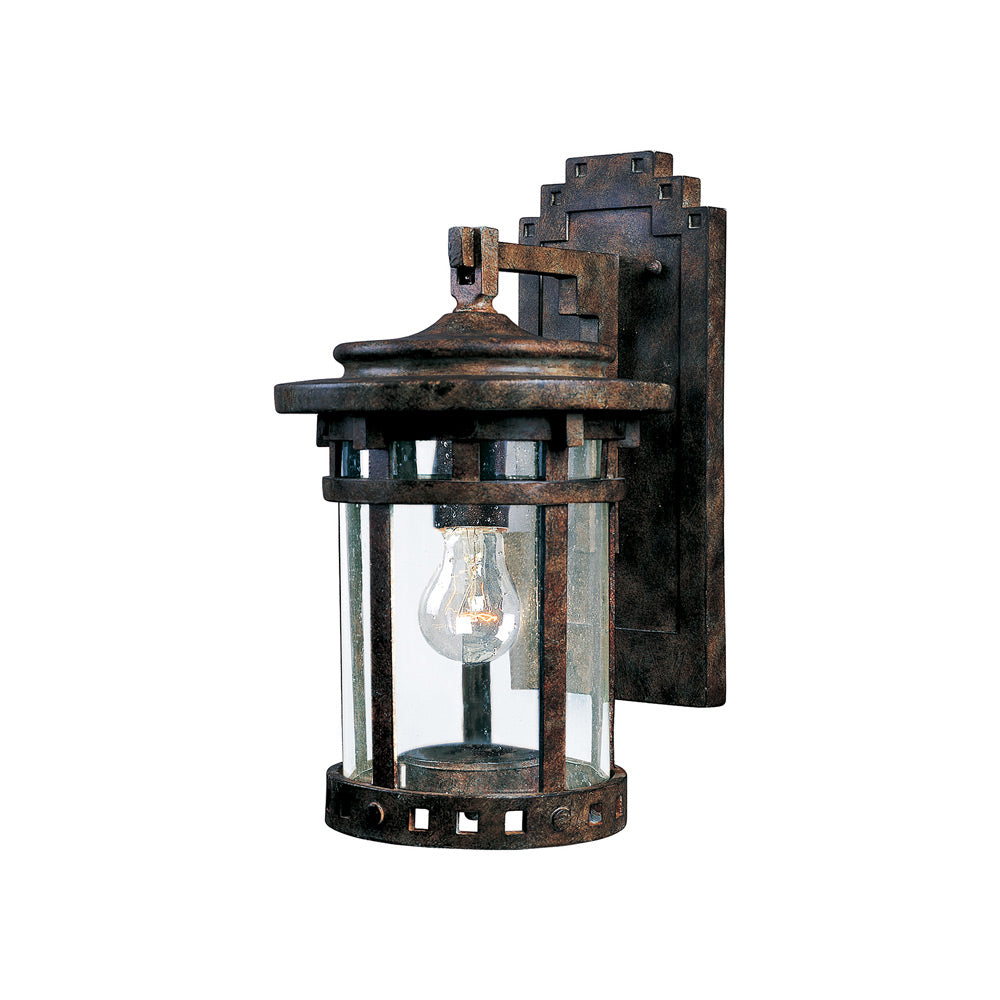 Santa Barbara Outdoor Wall Light (13-Inch/Seedy/Vivex Resin Composite).