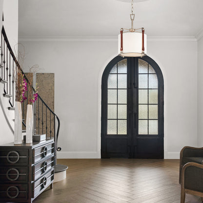 Sausalito Pendant Light in entrace hall.