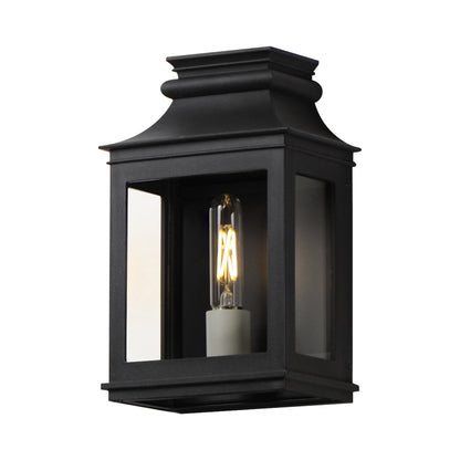 Savannah Outdoor Wall Light Black Oxide (1-Light).