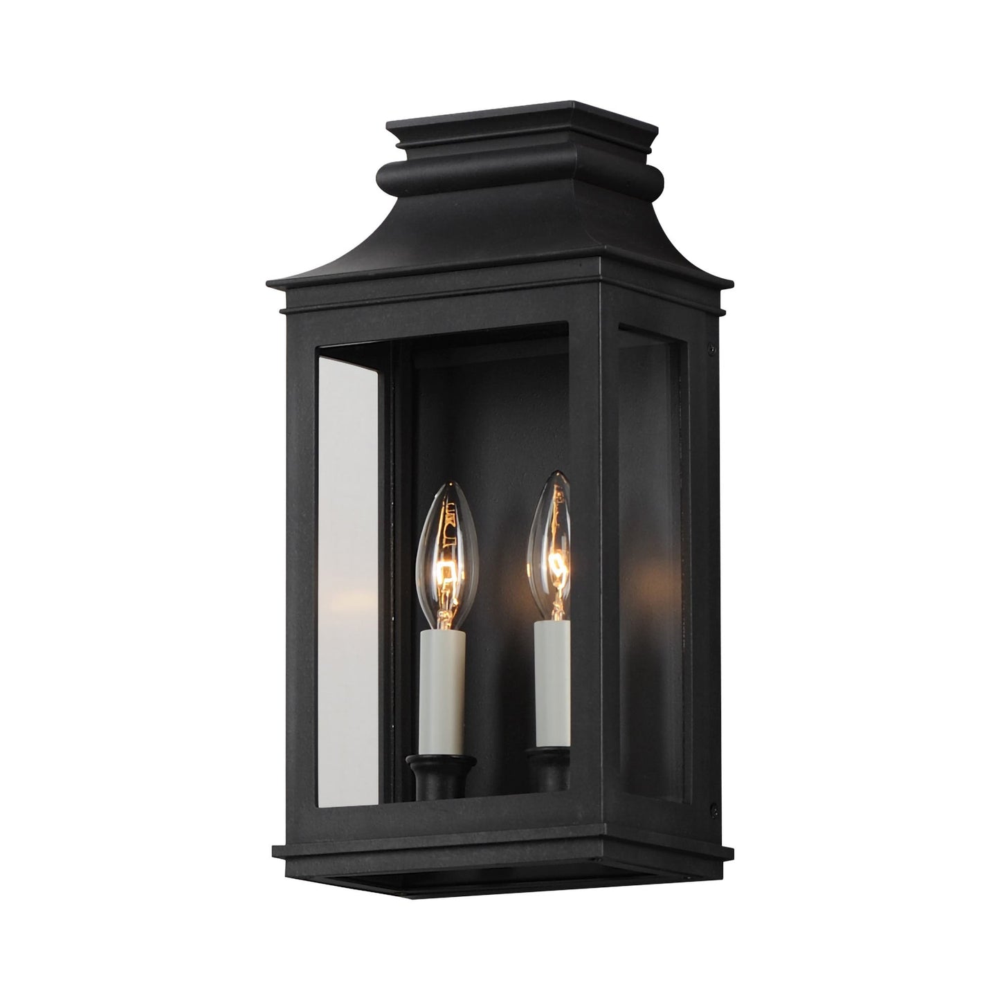 Savannah Outdoor Wall Light Black Oxide (2-Light).