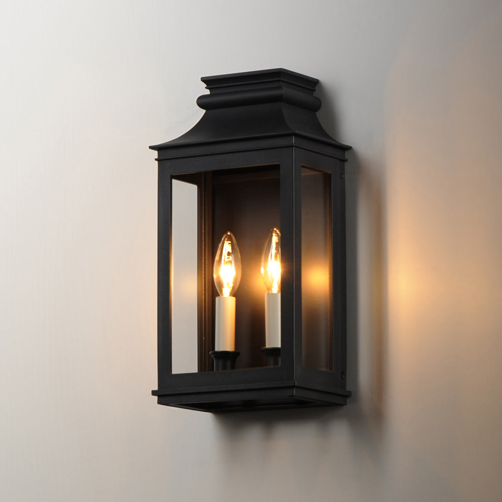 Savannah Outdoor Wall Light in Detail.