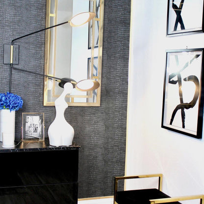 Scan LED Wall Light in living room.