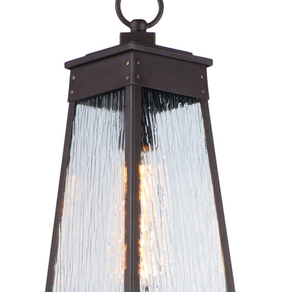 Schooner Outdoor Pendant Light in Detail.