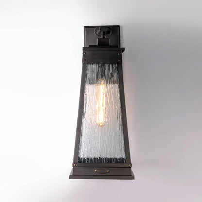 Schooner Outdoor Wall Light in Detail.