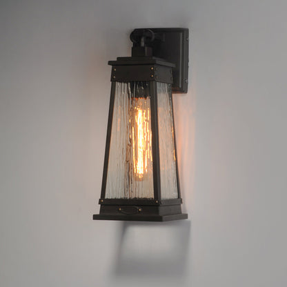Schooner Outdoor Wall Light in Detail.