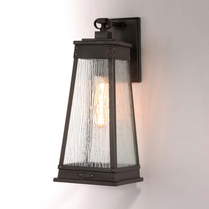 Schooner Outdoor Wall Light in Detail.