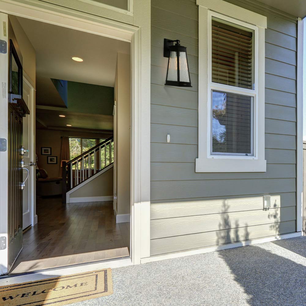 Schooner Outdoor Wall Light in Outside Area.