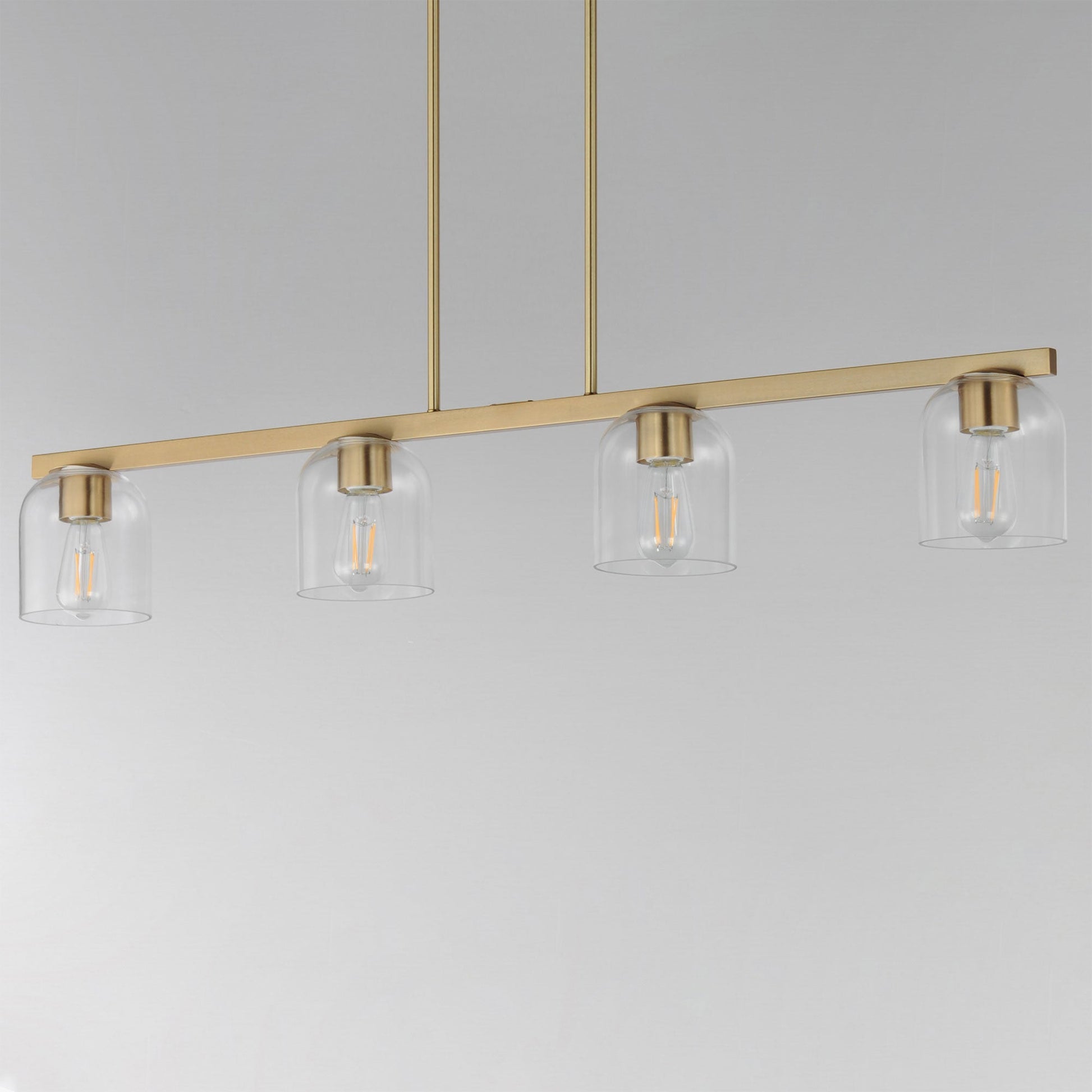 Scoop Linear Pendant Light in Detail.
