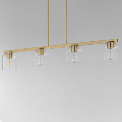 Scoop Linear Pendant Light in Detail.