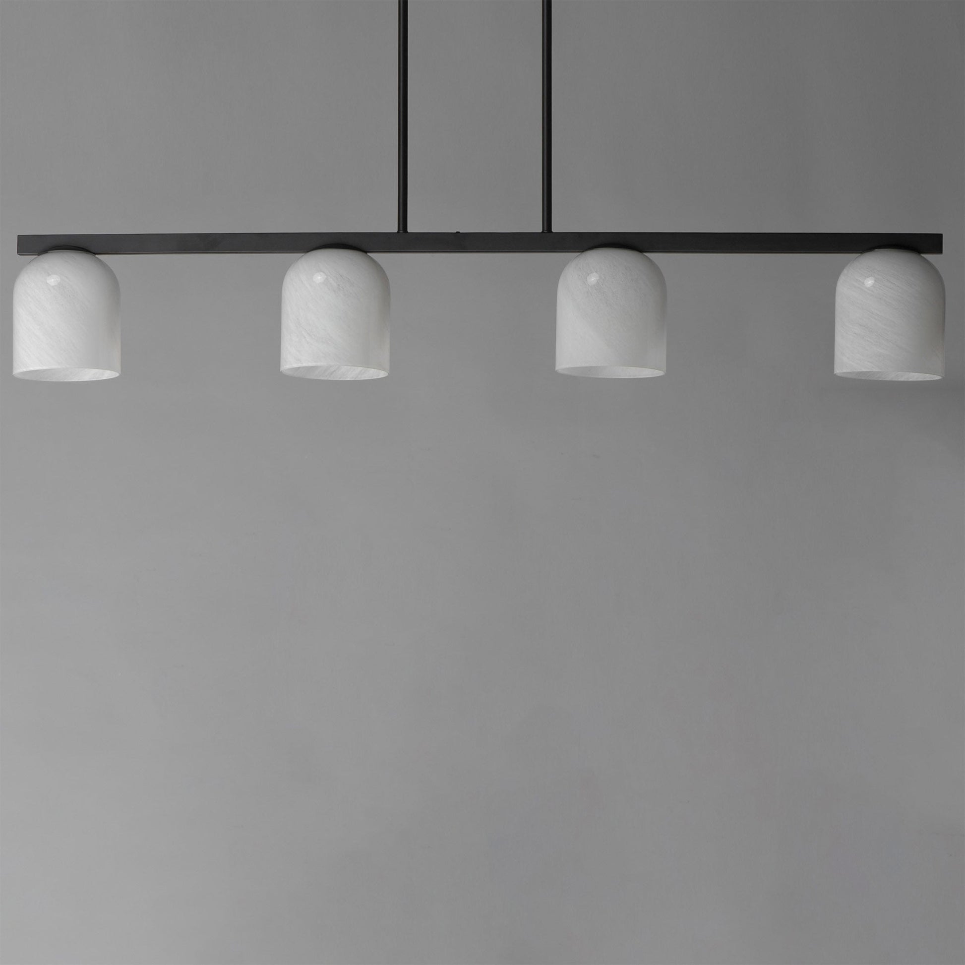 Scoop Linear Pendant Light in Detail.