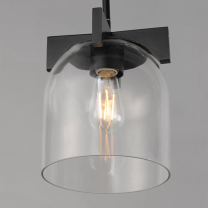 Scoop Semi-Flush Convertible Pendant Light in Detail.